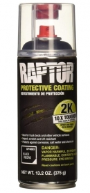 RAPTOR 2K spray musta 400ml