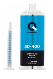 QR 50-400 muovinkorjausliima (0,5min; 1,5min.) 50ml