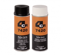 Rallye spray 400ml (musta matta, musta kiiltävä)
