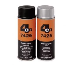 Thermo spray 800*C (musta; hopea)
