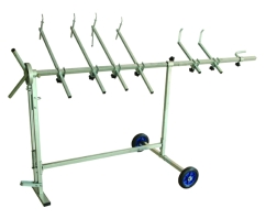 Osamaalausteline, universaali, pyörivä